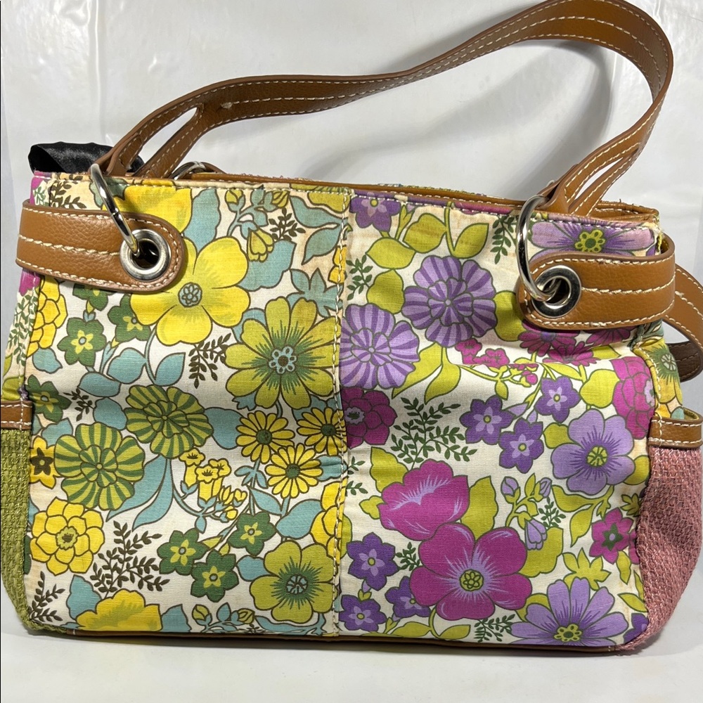 Relic Multicolor Patchwork Shoulder Bag - image 6